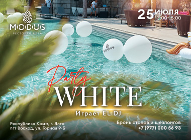 WHITE PARTY in MODUS
