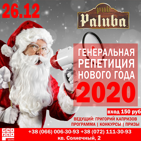 Новогодние корпоративы в Pab Paluba