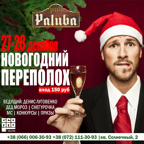 Новогодние корпоративы в Pab Paluba