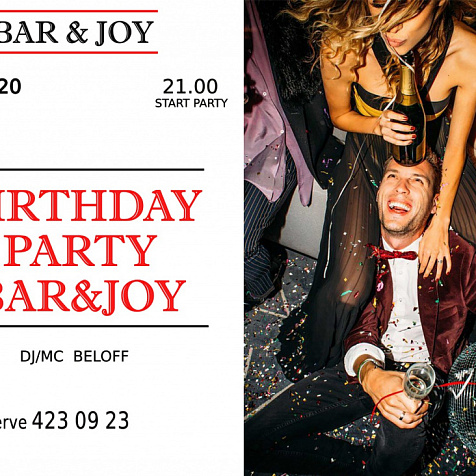 Birthday Party Bar & Joy
