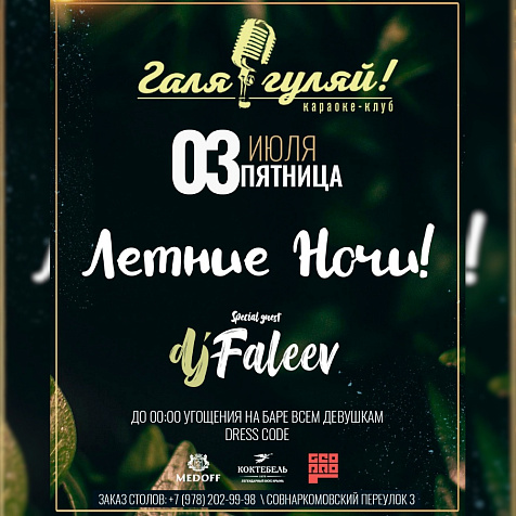 Летние ночи DJ Faleev