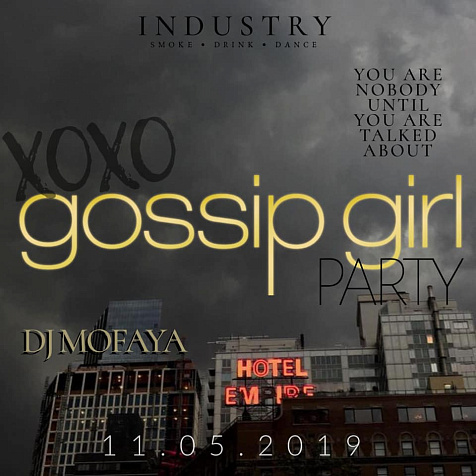 GOSSIP GIRL Party at Industry Prague