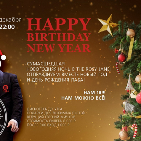 Happy birthday new year