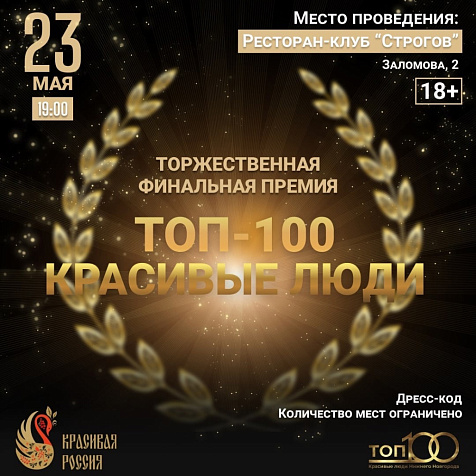 Топ-100 Красивые Люди Нижнего Новгорода