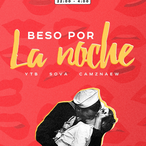 Beso por la noche 