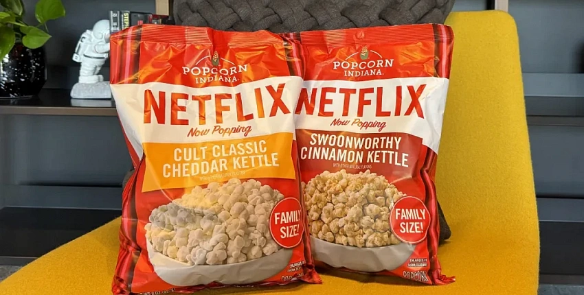Netflix выпустил линейку попкорна