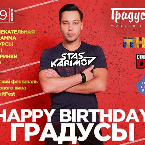 happy Birthday Градусы