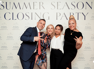 Summer Season Closing Party at Kempinski Grand Hotel Gelendzhik