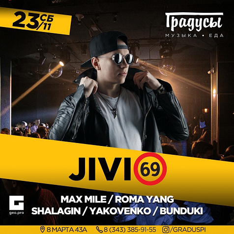 JIVI 69 в Градусах